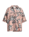 8pm Woman Shirt Salmon Pink Size M Cotton, Polyester