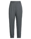 Soallure Woman Pants Grey Size 6 Viscose, Polyester, Elastane In Gray