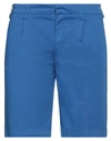 Coroglio By Entre Amis Man Shorts & Bermuda Shorts Blue Size 29 Cotton, Elastane