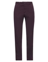 DRUMOHR DRUMOHR MAN PANTS DEEP PURPLE SIZE 40 COTTON