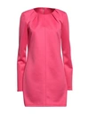 Patrizia Pepe Woman Mini Dress Magenta Size 8 Polyester, Elastane In Magenta