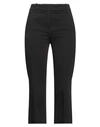 Dondup Woman Pants Black Size 6 Cotton, Lyocell, Elastane