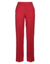 Valentino Garavani Woman Pants Red Size 8 Virgin Wool, Silk, Viscose