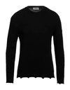 Tsd12 Man Sweater Black Size Xl Acrylic, Wool