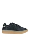 Moaconcept Woman Sneakers Black Size 9.5 Soft Leather In Black