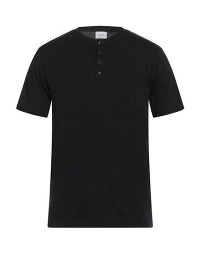 Sseinse Man T-shirt Black Size Xxl Cotton