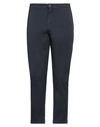 Stilosophy Man Pants Midnight Blue Size 38 Cotton, Elastane