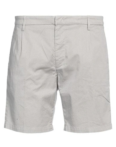 Dondup Man Shorts & Bermuda Shorts Cream Size 30 Cotton, Elastane In White