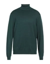 Only & Sons Man Turtleneck Dark Green Size Xxl Livaeco By Birla Cellulose, Polyester