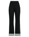 M Missoni Woman Pants Black Size 4 Viscose, Polyester, Polyamide