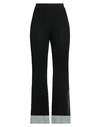 M Missoni Woman Pants Black Size 8 Viscose, Polyester, Polyamide