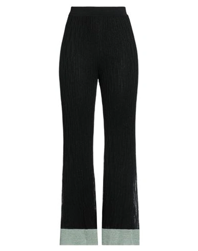 M Missoni Woman Pants Black Size 4 Viscose, Polyester, Polyamide In Black