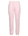 Vetements Woman Pants Light Pink Size L Cotton, Elastane