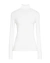 Luckylu  Milano Luckylu Milano Woman Turtleneck Off White Size M Viscose, Polyamide