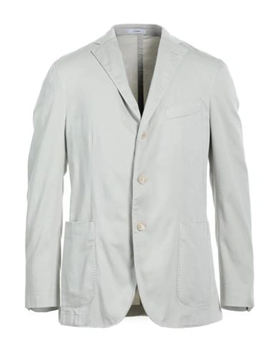 Boglioli Man Blazer Light Grey Size 42 Lyocell, Cotton, Elastane