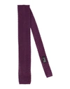 Fiorio Man Ties & Bow Ties Dark Purple Size - Silk