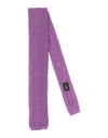 Fiorio Man Ties & Bow Ties Light Purple Size - Silk