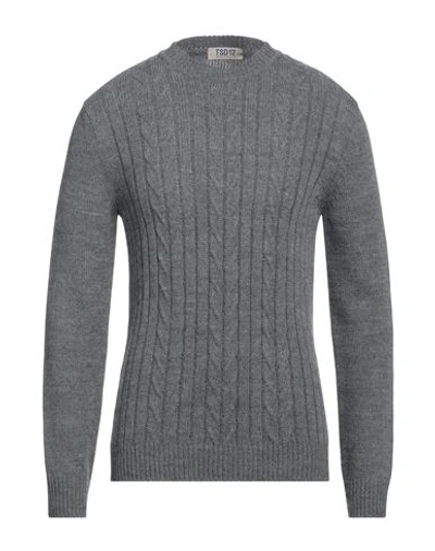 Tsd12 Sweaters In Grey