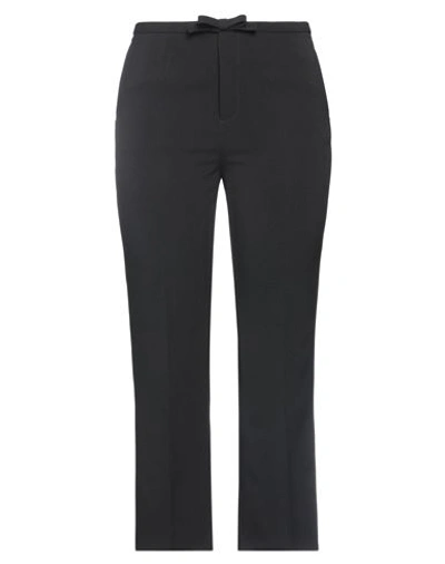 Red Valentino Woman Pants Black Size 6 Polyester, Elastane