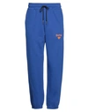 Self Made By Gianfranco Villegas Man Pants Bright Blue Size Xxl Cotton In Blue