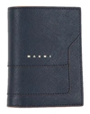 Marni Woman Wallet Midnight Blue Size - Bovine Leather