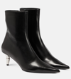 PROENZA SCHOULER SPIKE LEATHER ANKLE BOOTS