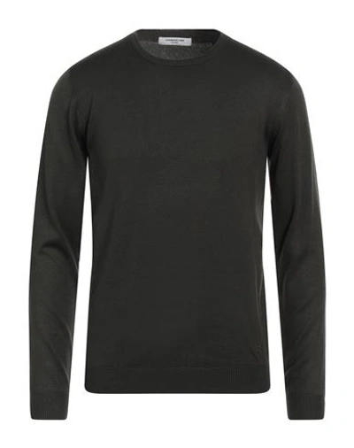 Hamaki-ho Man Sweater Dark Green Size L Viscose, Nylon In Black