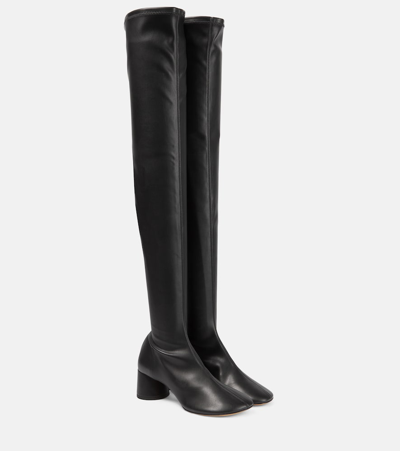 Proenza Schouler Glove Leather Over-the-knee Boots In Black