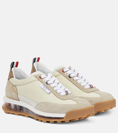 Thom Browne Brown Tech Runner Trainers