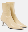 PROENZA SCHOULER SPIKE LEATHER ANKLE BOOTS