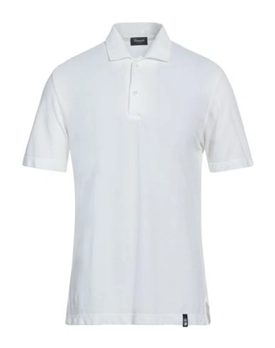 Drumohr Polo Shirts In White