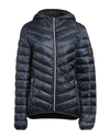 Scervino Woman Down Jacket Midnight Blue Size L Polyester