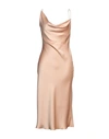 Stella Mccartney Woman Midi Dress Blush Size 2-4 Acetate, Viscose In Pink