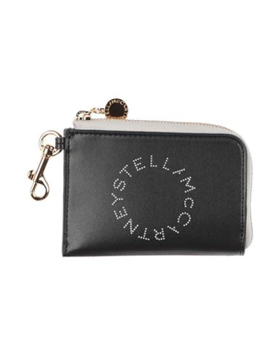 Stella Mccartney Woman Document Holder Black Size - Textile Fibers
