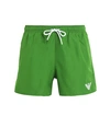 Emporio Armani Man Swim Trunks Green Size 38 Polyester
