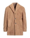 Squad² Man Coat Beige Size 38 Polyester