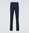 BRUNELLO CUCINELLI COTTON-BLEND SLIM PANTS