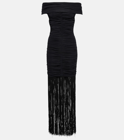 Khaite Jacinta Maxi Dress In Black