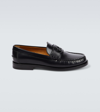 GUCCI INTERLOCKING G LEATHER LOAFERS