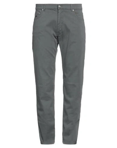 Harmont & Blaine Man Pants Grey Size 40 Cotton, Elastane