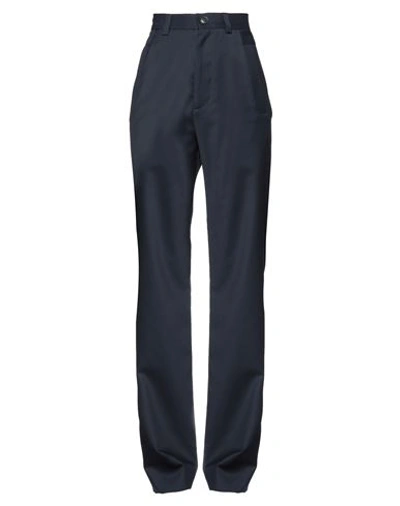 Vivienne Westwood Woman Pants Midnight Blue Size 6 Virgin Wool