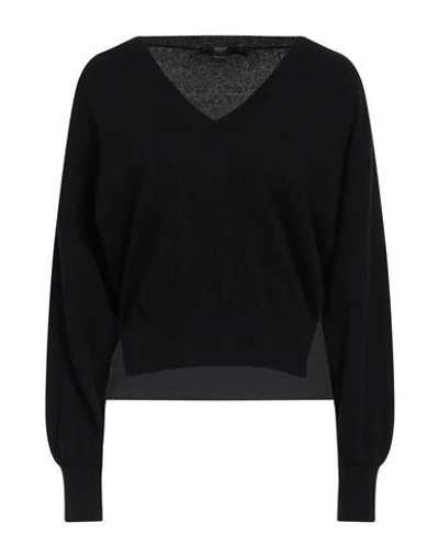 Seventy Sergio Tegon Woman Sweater Black Size M Wool, Cashmere In Black