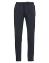 Manuel Ritz Man Pants Midnight Blue Size 36 Viscose, Polyamide, Elastane