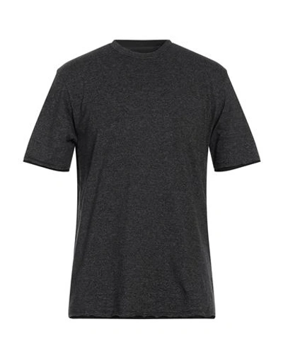 Sseinse Man T-shirt Black Size Xl Cotton, Polyester