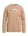 Dooa Man Sweatshirt Camel Size Xl Cotton, Polyester In Beige