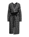 Alpha Studio Woman Cardigan Black Size 4 Synthetic Fibers, Wool, Polyamide, Alpaca Wool, Cashmere In Black