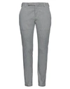 Entre Amis Woman Pants Grey Size 35 Cotton, Lycra, Elastane