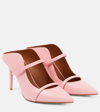 MALONE SOULIERS MAUREEN 85 LEATHER MULES