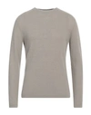 Daniele Fiesoli Man Sweater Dove Grey Size Xl Merino Wool, Polyamide, Cashmere