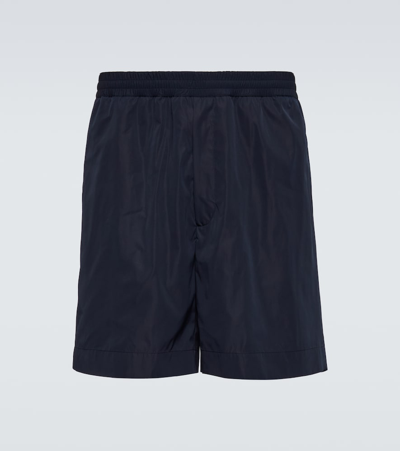 The Row Gerhardt Technical Shorts In Blue